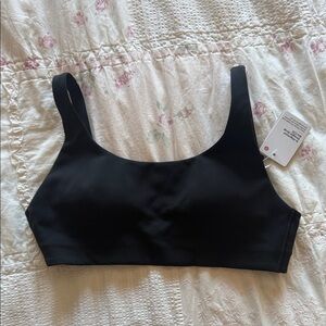 lululemon athletica Black Seamless Scoop Sports Bra